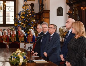 Tradycyjne spotkanie świąteczne dla emerytowanych profesorów Uniwersytetu Jagiellońskiego