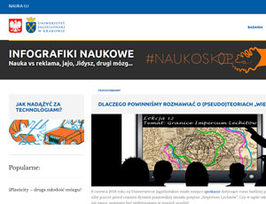 Strona www.NAUKA.uj.edu.pl